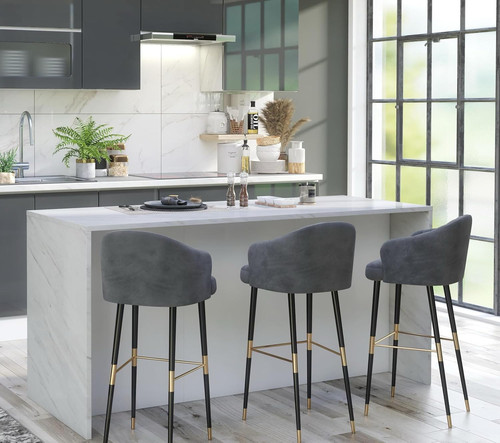 Kitchen island with storage - kitchen,