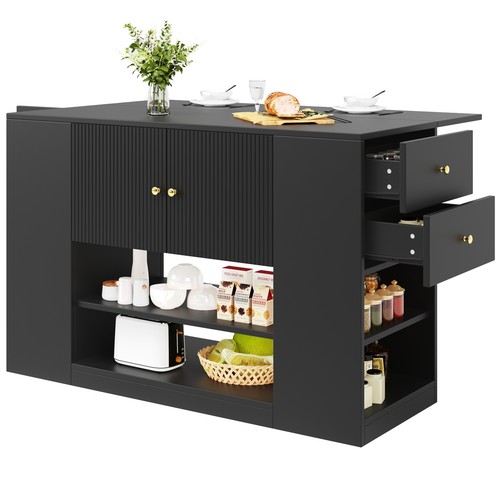 Large kitchen island - island,, cupboard