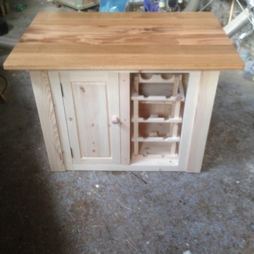 Bespoke handmade pine kitchen - handmade,