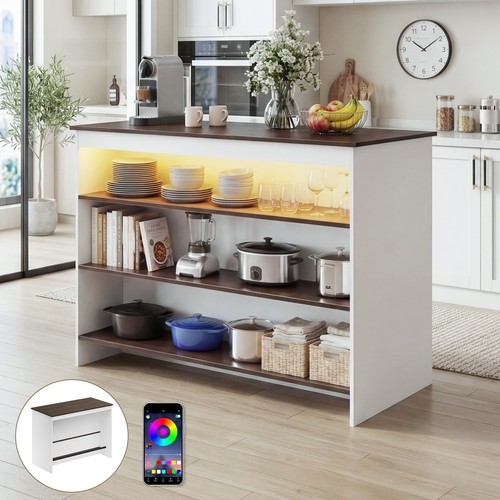Kitchen island with led - led, lights