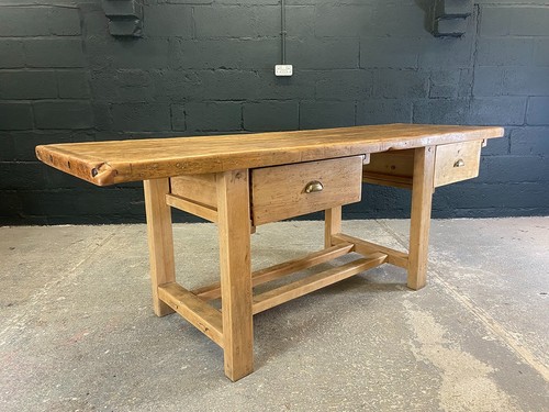 Large vintage french beech - large,