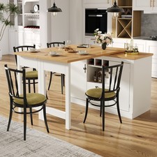 Kitchen Island w/ Extendable