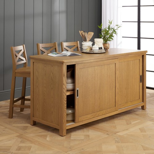 Kitchen island with bar table - with,