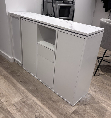 Btm white swivelling - btm,