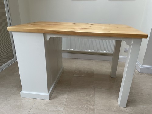 Used rustic cream - used, wood